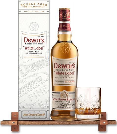 dewars white label in metal box|dewar white label price.